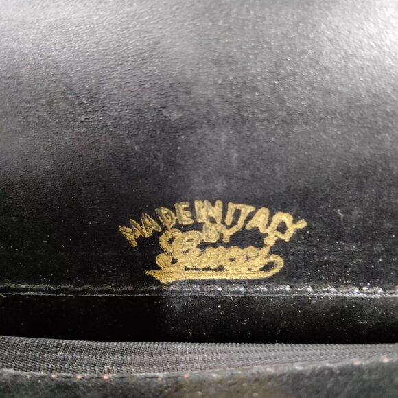 500385AH (S6) Gucci Crossbody Bag Black Leather - Picture 8 of 9